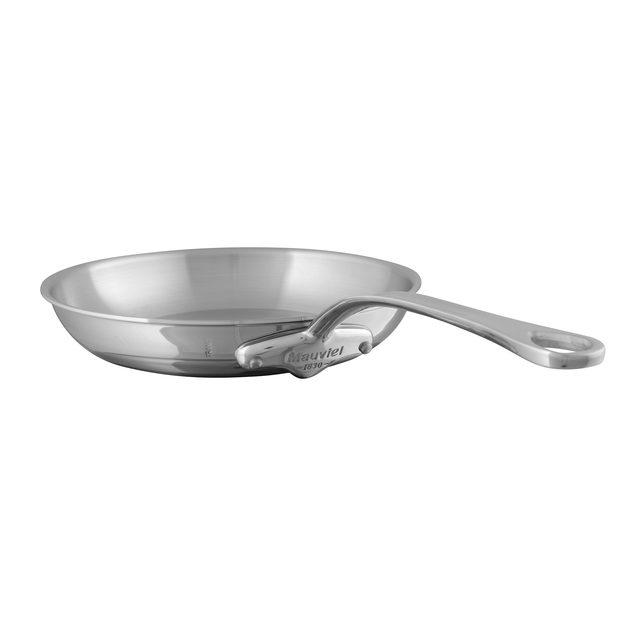 Mauviel M'URBAN 4 Tri-Ply Frying Pan With Cast Stainless Steel Handle, 11.8-in