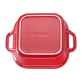 STAUB Ceramic 9-inch X 9-inch Square Covered Baking Dish