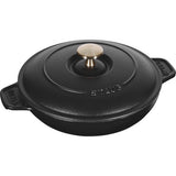 STAUB Cast Iron 7.9-inch Round Covered Baking Dish