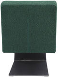 Zeal Accent Chair - Stylish Boucle Upholstered Design with Sturdy Matte Black Metal Base for Comfort
