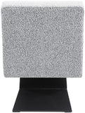 Zeal Accent Chair - Stylish Boucle Upholstered Design with Sturdy Matte Black Metal Base for Comfort