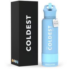 Sports Water Bottle Fusion Blue