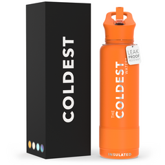 Sports Water Bottle Jupiter Orange