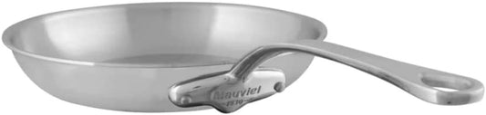 Mauviel M'URBAN 3 2-Piece Frying Pan Set With Cast Stainless Steel Handles