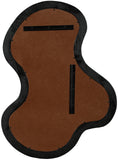 Oblique Mirror - Oversized Contemporary Artful Design with Solid Acacia Wood Frame for Your Wall