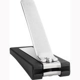 ZWILLING Nail Clipper (with nail catch box, strong leverage for finger- and toenails, slightly curved cutting edge), Premium, Black, 2.5 inch