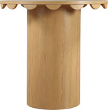 Dahlia - Solid Wood And Natural Cane Table
