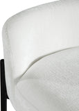 Burton Stool Set of 2 - Stylish Chenille Fabric Bar Seating with Durable Metal Frame for Modern Homes