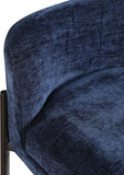 Burton Stool Set of 2 - Stylish Chenille Fabric Bar Seating with Durable Metal Frame for Modern Homes