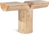 Tee Console Table - Elegant Art Deco Design in Solid Acacia Wood for Stylish Home Decor Display