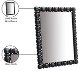 Aubrey Mirror - Elegant Mid-Century Wall Mirror in Solid Acacia Wood Frame for Timeless Style