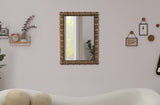 Aubrey Mirror - Elegant Mid-Century Wall Mirror in Solid Acacia Wood Frame for Timeless Style