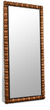 Aubrey Mirror - Elegant Mid-Century Wall Mirror in Solid Acacia Wood Frame for Timeless Style