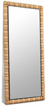 Aubrey Mirror - Elegant Mid-Century Wall Mirror in Solid Acacia Wood Frame for Timeless Style