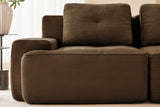 CORDELIA 153" 4-Seater Sofa with 1 Ottoman