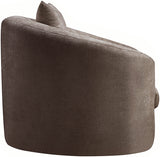 Penelope Chenille Fabric Upholstered Accent Chair