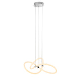 Daisy LED Adjustable Chandelier // Chrome