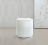 Roy Versatile Microsuede Ottoman Stool - Stylish Compact Seating for Small Spaces and Cozy Décor