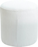 Roy Versatile Microsuede Ottoman Stool - Stylish Compact Seating for Small Spaces and Cozy Décor