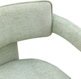 Brenda Chenille Fabric Upholstered Dining Chair (Set of 2)