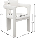 Brenda Vegan Leather Upholstered Dining Chair (Set of 2)