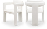 Brenda Vegan Leather Upholstered Dining Chair (Set of 2)