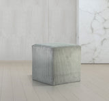 Roy Microsuede Fabric Ottoman - Stylish Compact Stool for Small Spaces with Cozy Comfort and Durability