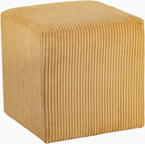 Roy Microsuede Fabric Ottoman - Stylish Compact Stool for Small Spaces with Cozy Comfort and Durability