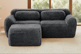 MELLOW 80" Loveseat with 1 Ottoman