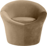 Tristan Velvet Upholstered Accent Chair