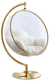 Luna - Swing Accent Chair - White