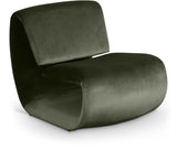 Nouveau Velvet Upholstered Accent Chair