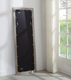 Hepburn Glass Full Length Contemporary Mirror with Brushed Trim - Perfect for Any Room Decor