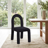 Amari Chenille Fabric Upholstered Dining Chair (Set of 2)