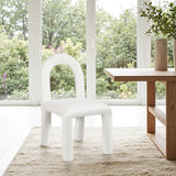 Amari Chenille Fabric Upholstered Dining Chair (Set of 2)