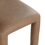 Amari Vegan Leather Upholstered Dining Chair (Set of 2)