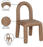 Amari Vegan Leather Upholstered Dining Chair (Set of 2)