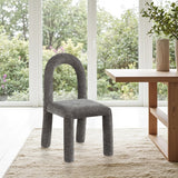 Amari Chenille Fabric Upholstered Dining Chair (Set of 2)