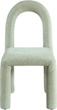 Amari Chenille Fabric Upholstered Dining Chair (Set of 2)