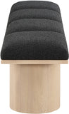 Pavilion Bench: Stylish Art Deco Design with Luxurious Cushioning for Entryway or Bedroom Seating