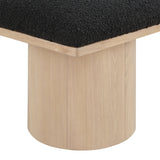Pavilion Bench: Stylish Art Deco Design with Luxurious Cushioning for Entryway or Bedroom Seating