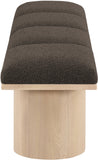 Pavilion Bench: Stylish Art Deco Design with Luxurious Cushioning for Entryway or Bedroom Seating