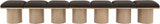 Pavilion Bench: Luxurious Channel-Tufted Seat with Oak Veneer, Perfect for Entryway or Bedroom Style