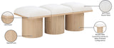 Pavilion Bench: Luxurious Channel-Tufted Seat with Art Deco Design for Stylish Home Seating Solutions
