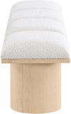Pavilion Bench: Stylish Art Deco Design with Luxurious Cushioning for Entryway or Bedroom Seating