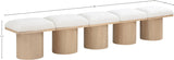 Pavilion Bench - Luxurious Channel-Tufted Seating with Art Deco Design for Elegant Home Spaces