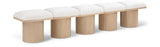 Pavilion Bench - Luxurious Channel-Tufted Seating with Art Deco Design for Elegant Home Spaces
