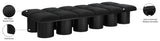 Pavilion Stylish Boucle Fabric Bench - Art Deco Design, Luxurious Cushioning & Versatile Seating Solution
