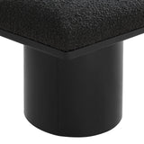 Pavilion Elegant Boucle Fabric Bench – Luxurious Seating with Art Deco Flair for Any Room Decor