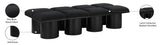Pavilion Elegant Boucle Fabric Bench - Stylish Art Deco Seating for Entryway, Bedroom & Beyond